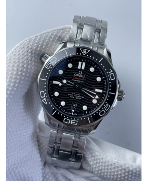 (준비완료/특급배송)NO.2300/VS공장 오메가 씨마스터 다이버 300 스틸 블랙다이얼