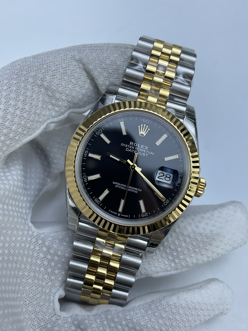 (준비완료/특급배송 )NO.2566/VS공장 롤렉스 데이저스트 41미리 콤비 블랙