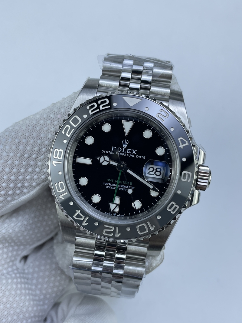 (준비완료/특급배송)NO.3235/롤렉스 지엠티마스터2 블랙그레이 쥬빌레 QP공장