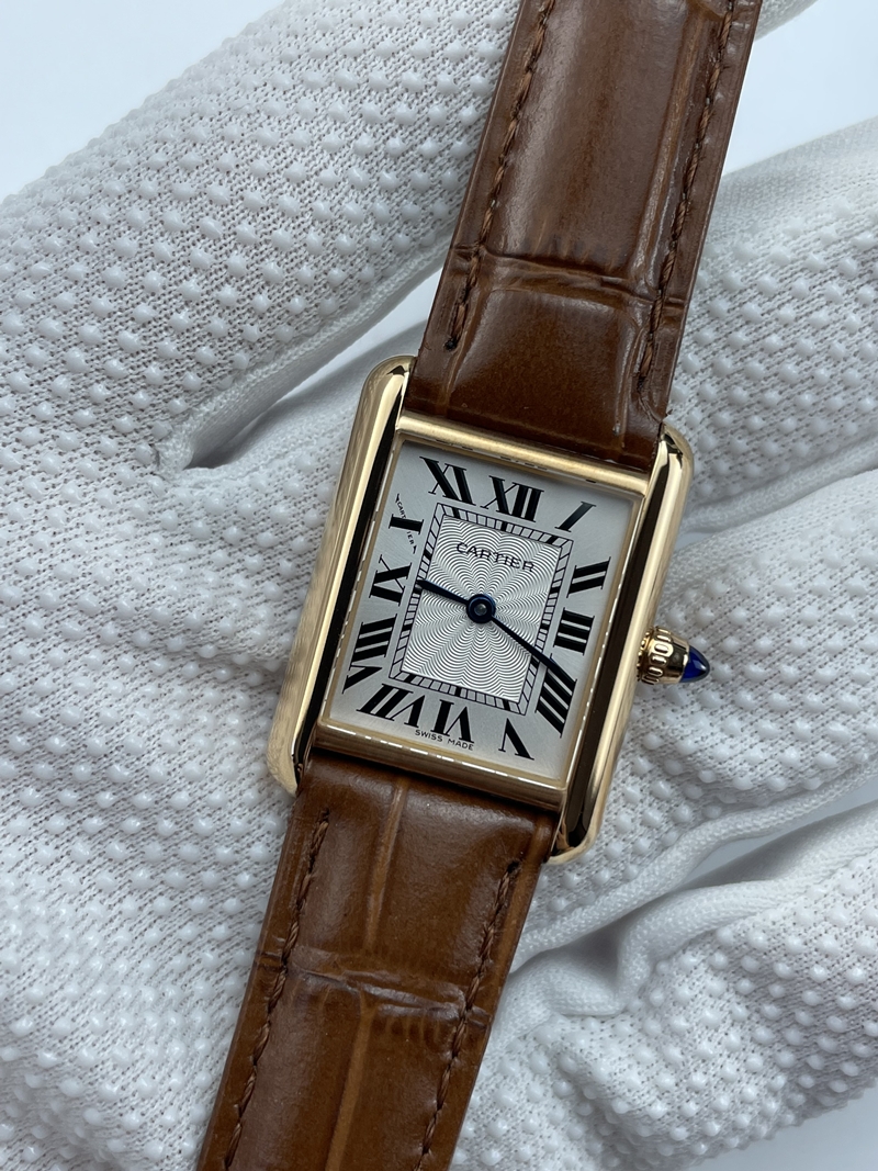 (준비완료/특급배송)NO.3389/AF공장 까르띠에 탱크머스트 22미리 스몰사이즈 로즈골드